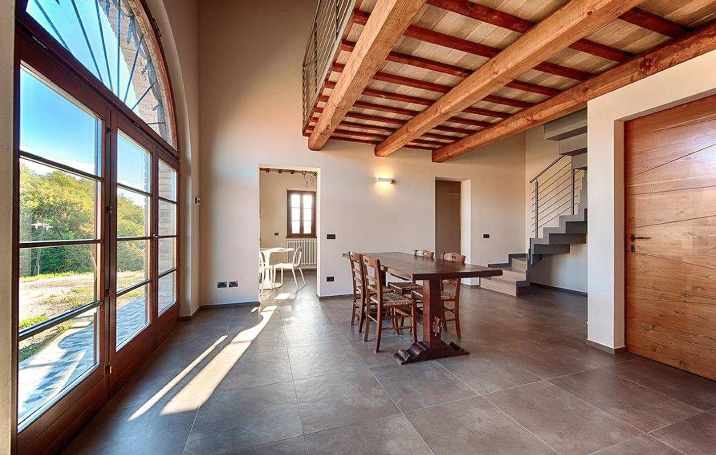 Ferienhaus für 7 Personen mit Terrasse in Sant'Angelo in Vado, Valle del Metauro