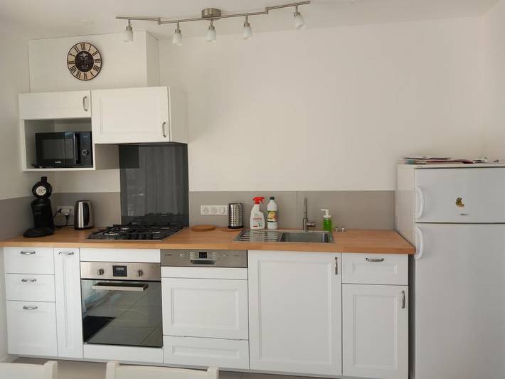 Appartement de vacances pour 4 personnes, avec jardin
