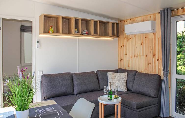 Ferienhaus "Tiny House Lohse" mit privater Terrasse nun mit Bettwäsche und Handtücher in Wemding, Bayerisch Schwaben