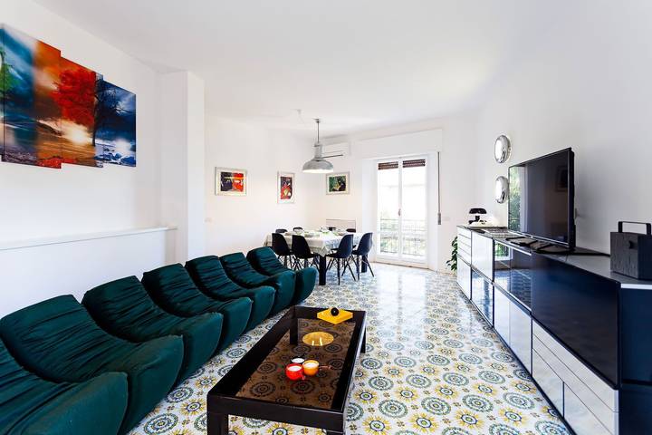 Holiday apartment for 6 people, with garden in Sorrento