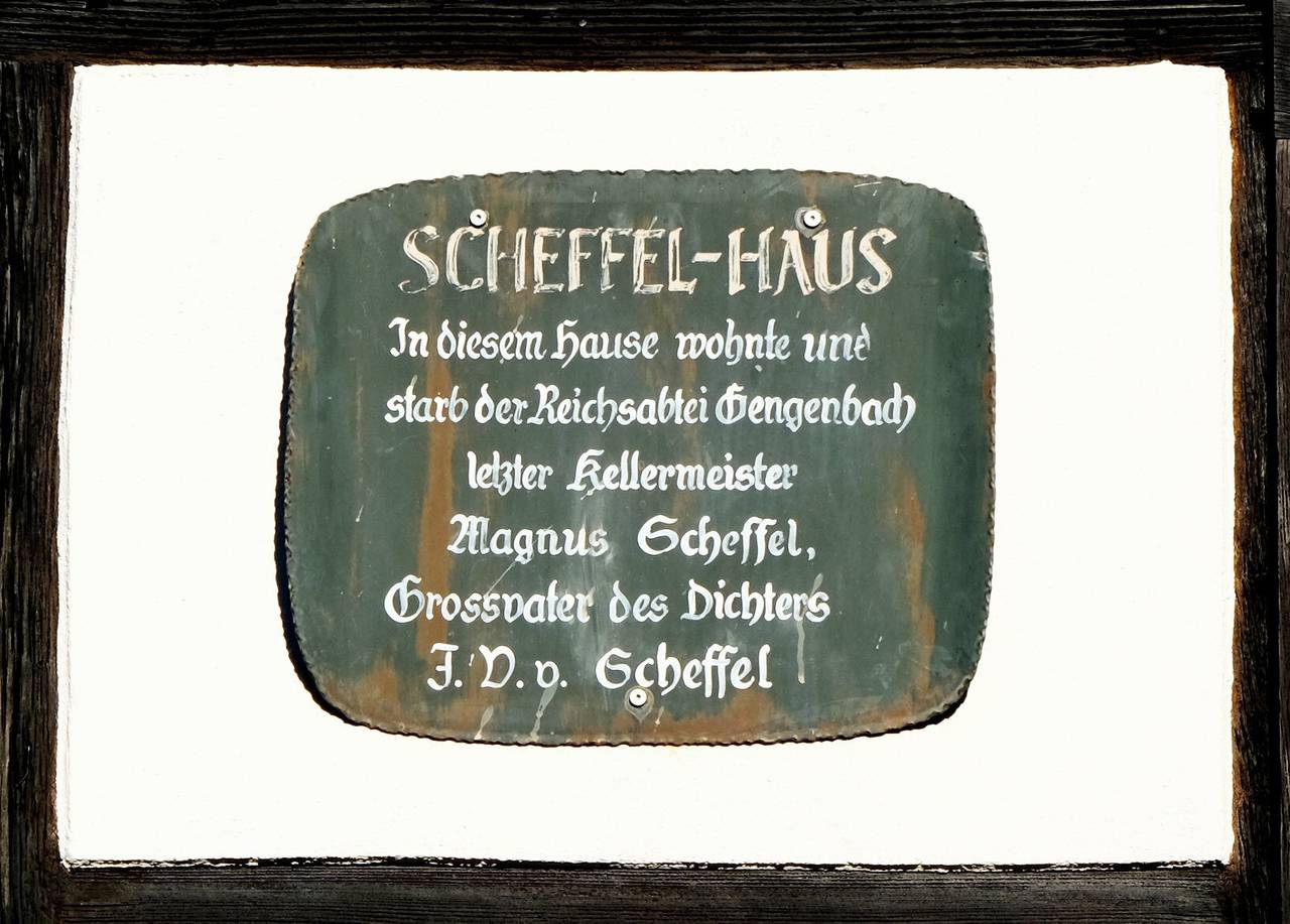 Ganzes Studio, Einzimmerapartment "Scheffelhaus" mit Wlan in Gengenbach, Kinzigtal