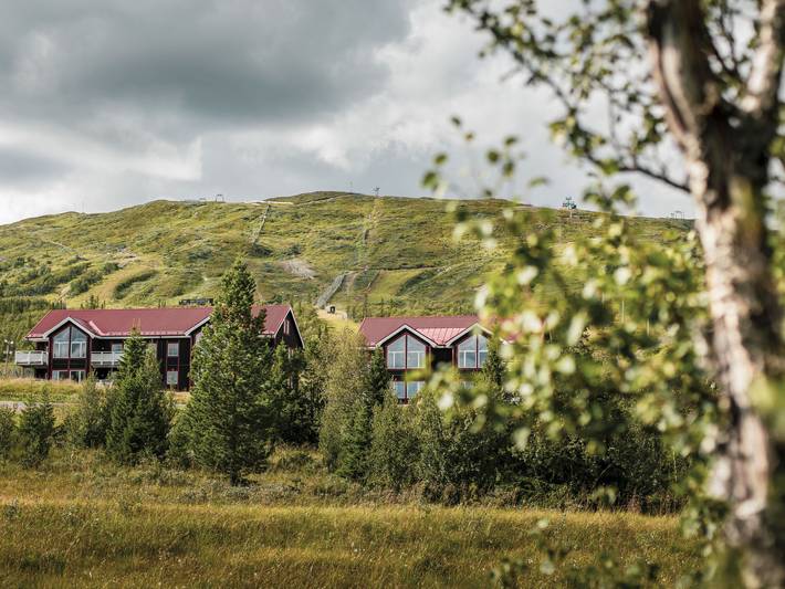 Ferienwohnung für 4 Personen, mit Balkon und Sauna in Nordschweden