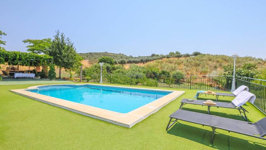 Chalet para 5 personas, con piscina y balcón/terraza en Sierra Norte de Sevilla - 3
