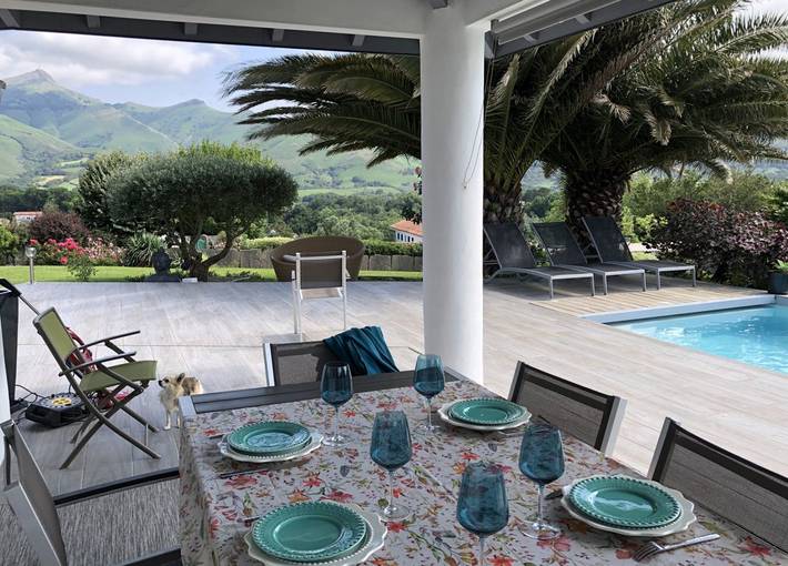 Chambre d’hôte pour 2 personnes, avec piscine et jardin à Urrugne - 4