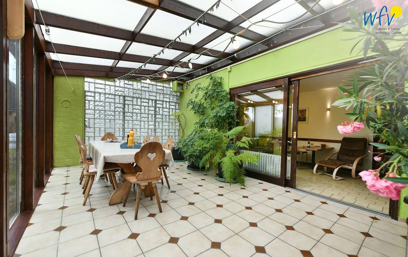 Ferienhaus Müller auf Borkum mit 100 m², Wintergarten und Garten in Borkum