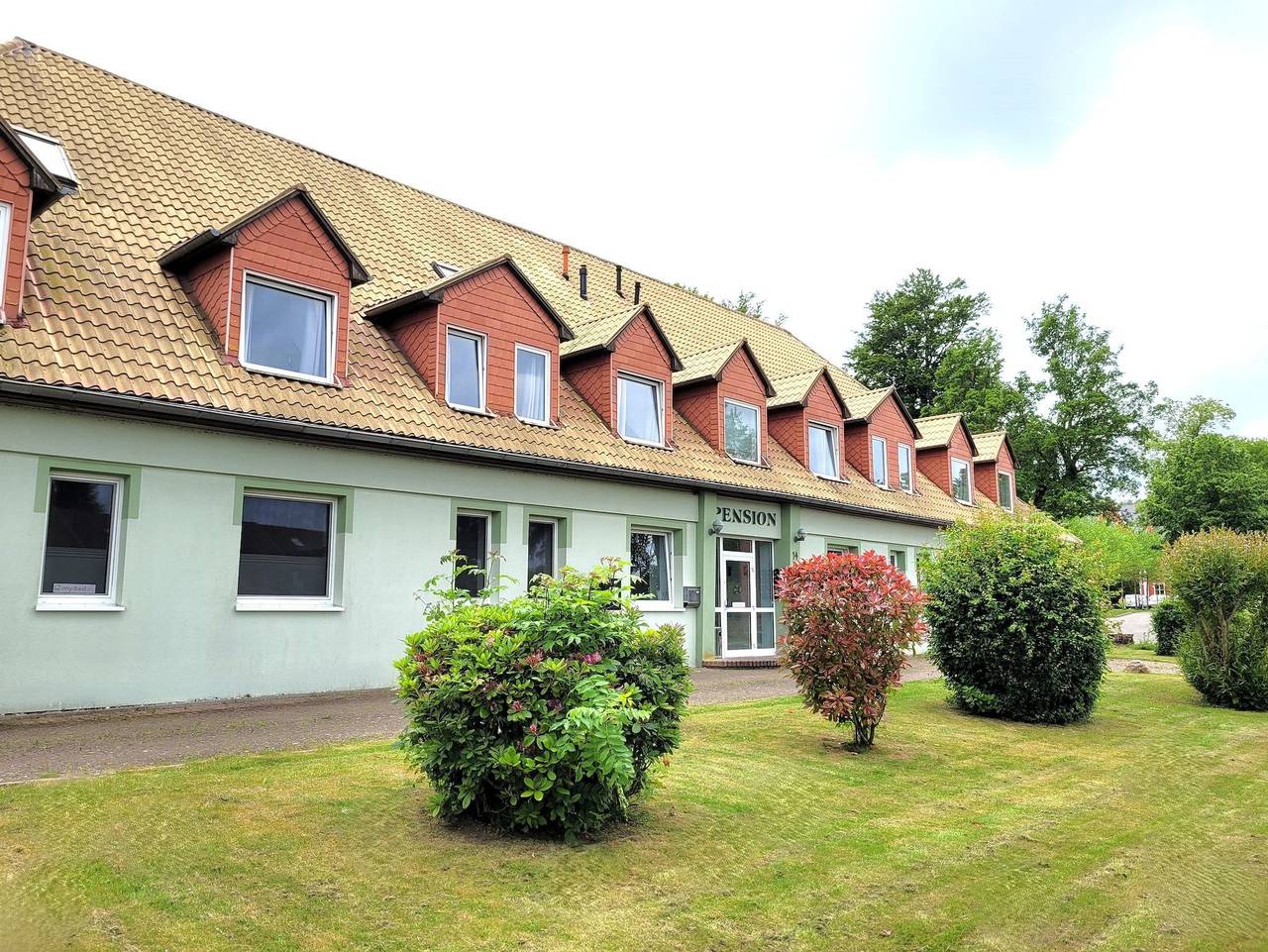 Gästehaus Am Schloss - Dz-/2-Bettzimmer 01_Erdgeschoß in Parow, Kramerhof