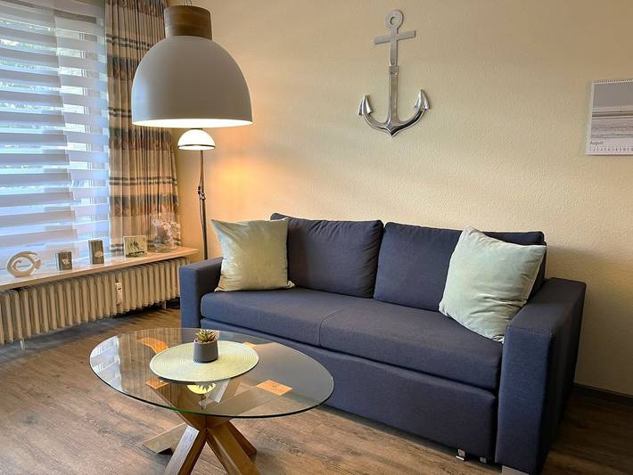 Ganze Wohnung, Wohnung Meeresflüstern: in bester Lage. Zentrum, Hafen, Bummelmeile in der Nähe in Hafen Büsum, Büsum