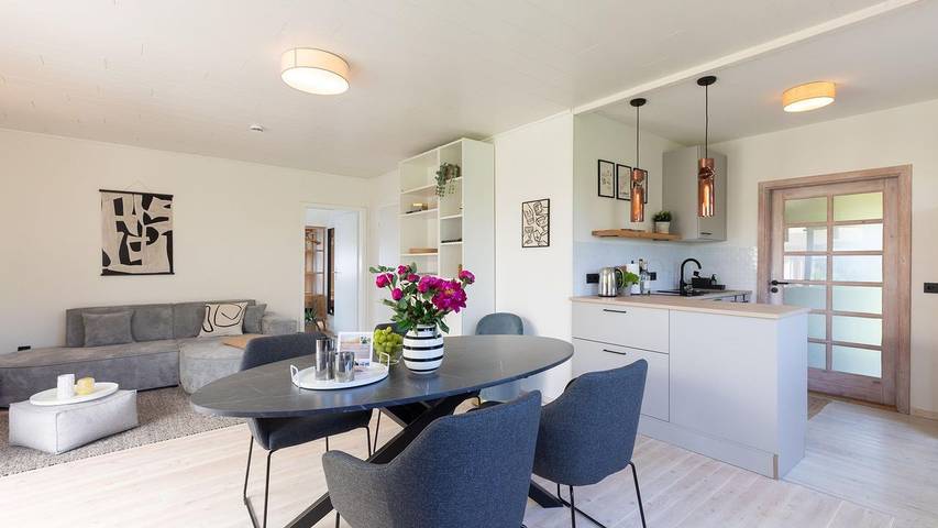 Ferienhaus für 4 Personen, mit Garten und Sauna, mit Haustier in Westerholz