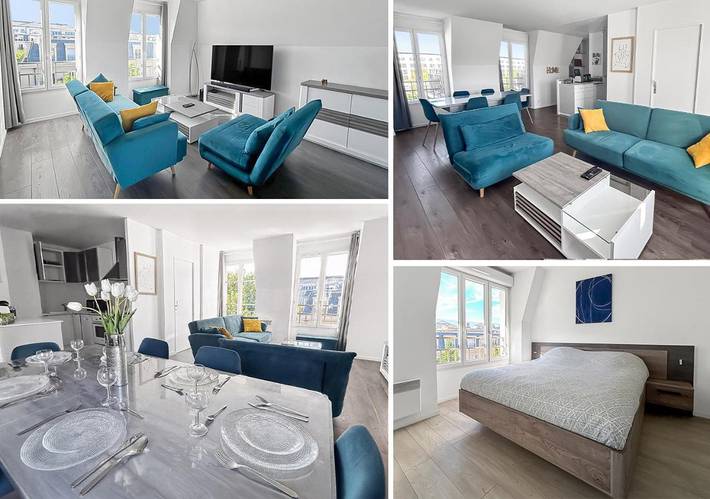 Gîte pour 5 personnes, avec vue et terrasse dans Gare Du Val D Europe - 2