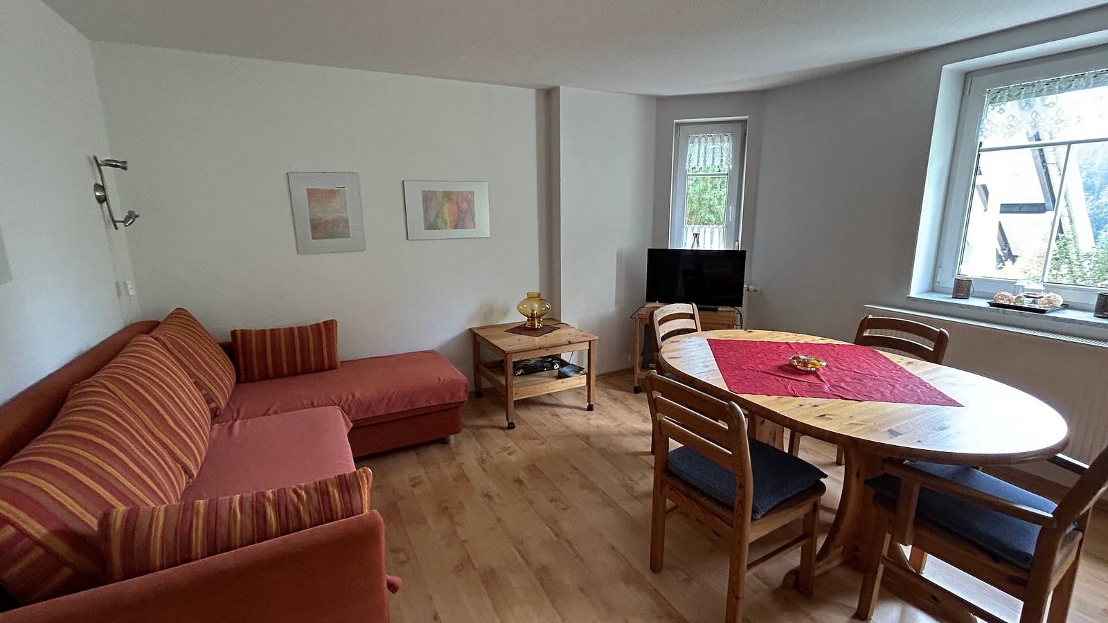 Geheel appartement, Appartement 'Wohnung 2' met privéterras en Wi-Fi in Oberhof, Rennsteig (weg)