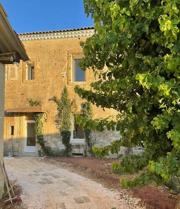 Chambre d’hôte pour 4 personnes, avec vue et jardin à Vergèze