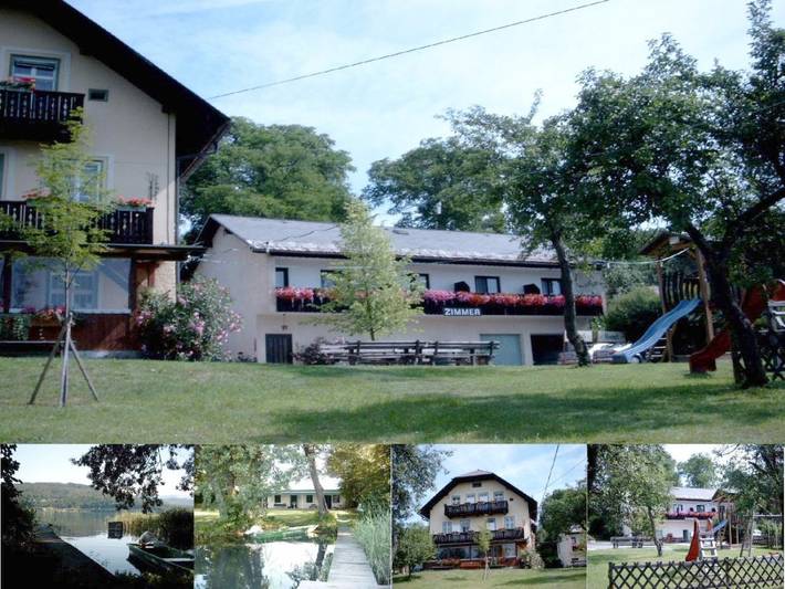 Ferienwohnung für 2 Personen, mit Garten und Ausblick in Krumpendorf am Wörthersee