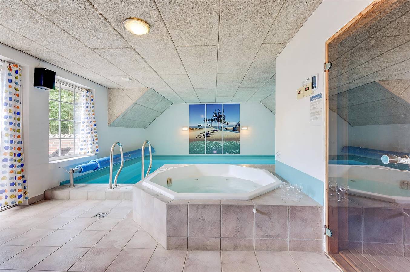 Stunning home in Oksbøl w/ Indoor swimming pool, Internet and Wifi in Jegum, Jegum Ferieland