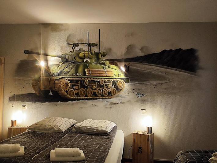 Gîte pour 4 personnes, avec terrasse à Colleville-sur-Mer - 4