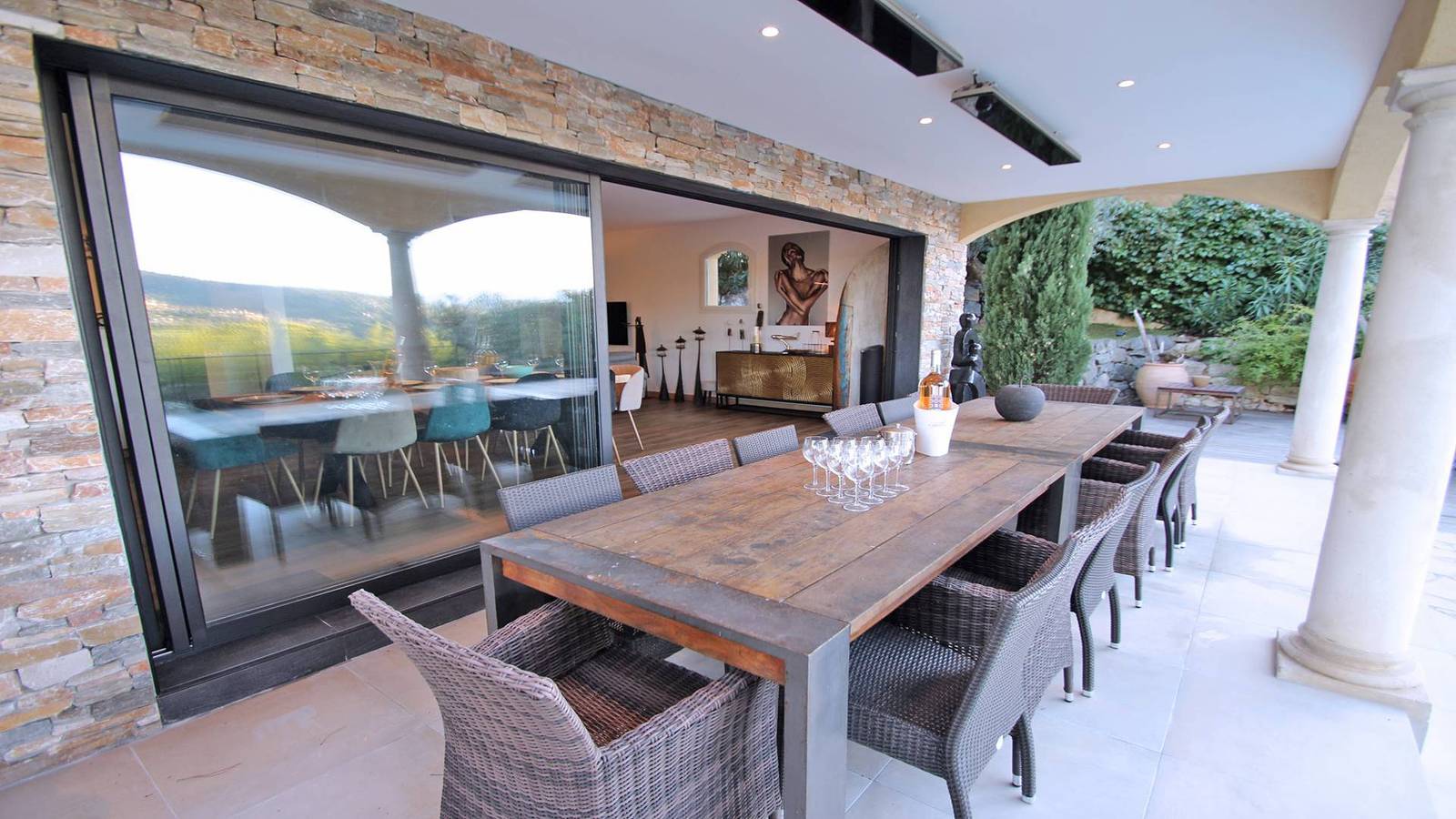 Hel ferielejlighed, Villa for 8 people - Private pool - Air conditioning - Wifi - Sainte Maxime - Rated 4* in La Nartelle, Sainte-Maxime