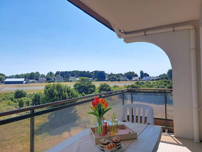 Appartement de vacances pour 4 personnes, avec Balcon et Jardin