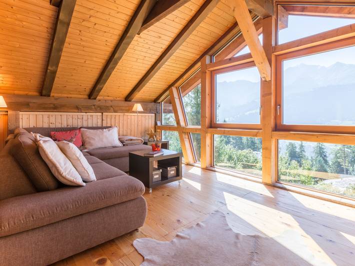 Hütte für 7 Personen, mit Balkon und Ausblick in Laax - 2