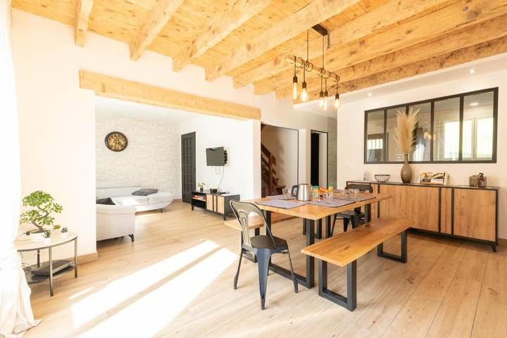 Gîte pour 6 personnes, avec vue et terrasse à Lau-Balagnas - 4