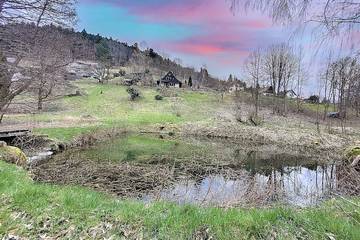 Gîte pour 6 personnes, avec jardin et balcon, animaux acceptés à Mittlach