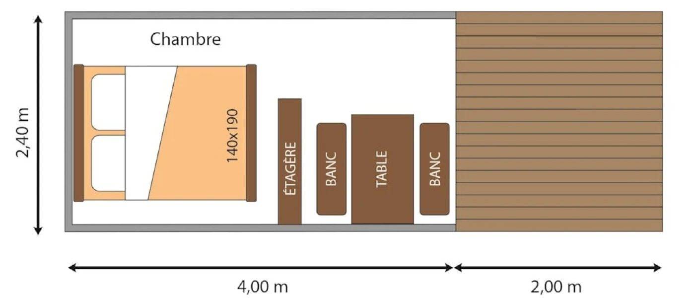 Camping 3 étoiles - Piscine  - ccbgaac in Mens, Isère