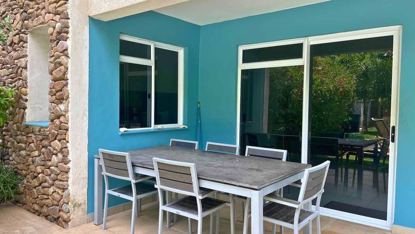 Maison de vacances pour 5 personnes, avec balcon et jardin dans Mo'orea