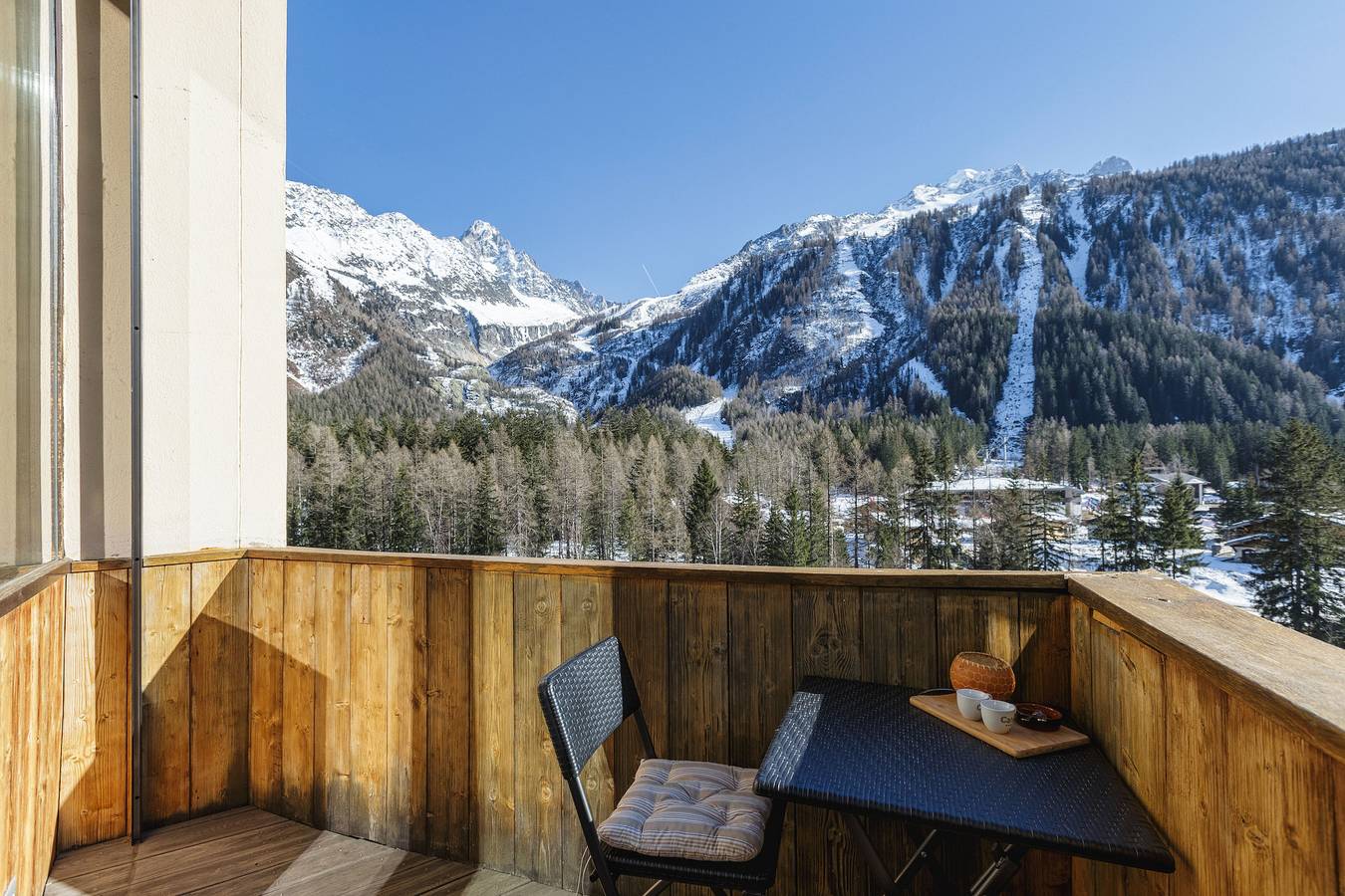 Ganze Wohnung, Résidence Grand Roc - Campanules 413 in Argentière, Chamonix