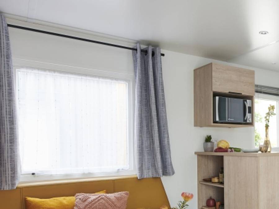 Camping Du Pre Des Moines - Mobilheim 2 personen - Mobilheim Acanthe +++ 2 Zimmer in Gouvieux, Oise