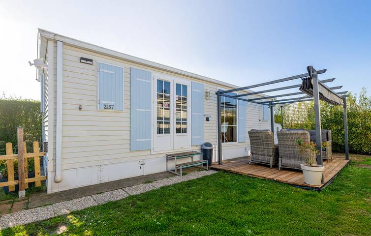 Ferienhaus für 4 Personen, mit Terrasse und Garten