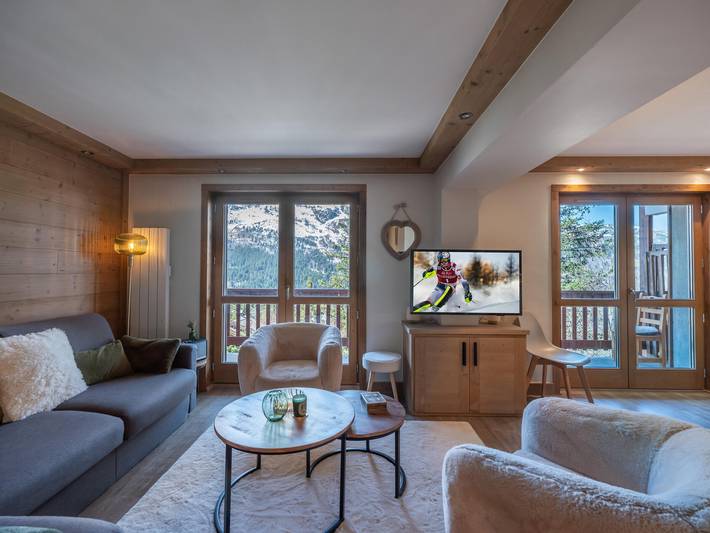Ganze Wohnung, Méribel Apartment, 6 Pers, 67m², Parking, WIFI in Les Allues, Vanoise-Massiv