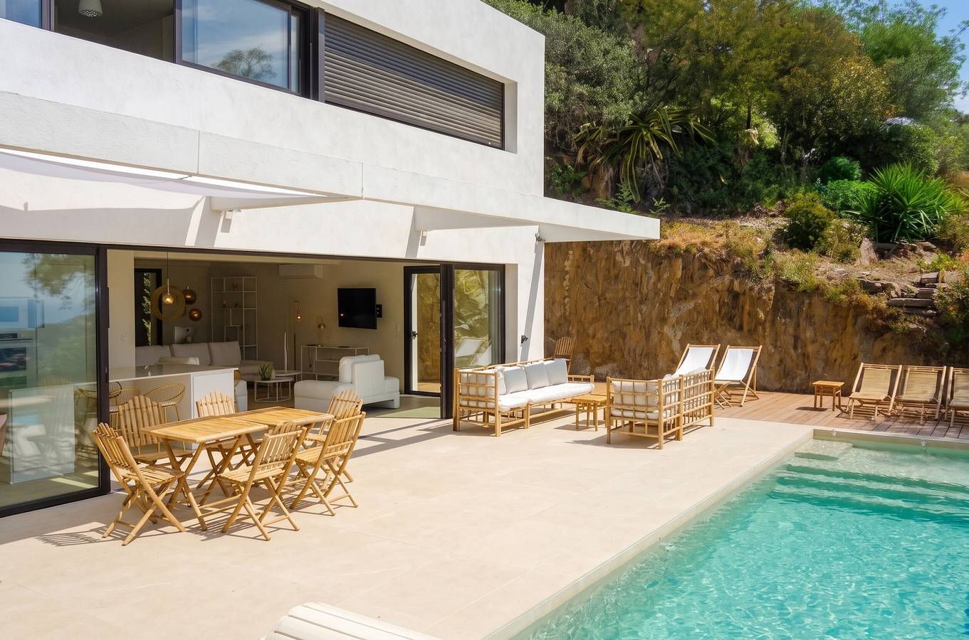 Villa met privézwembad in Bormes-les-Mimosas in Bormes-les-Mimosas, Nationaal park Port-Cros