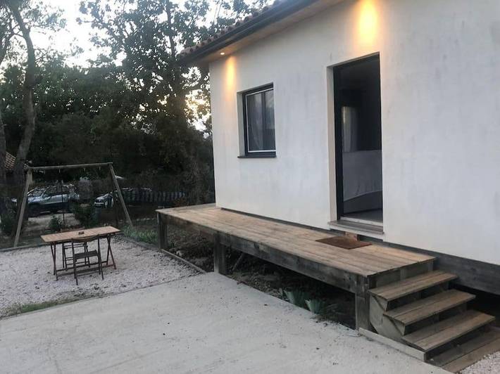 Appartement de vacances pour 4 personnes, avec vue et jardin