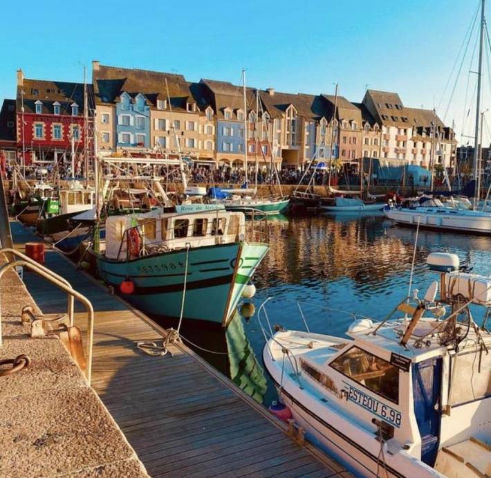 Location de vacances pour 4 personnes, avec jardin, animaux acceptés à Rospez - 2