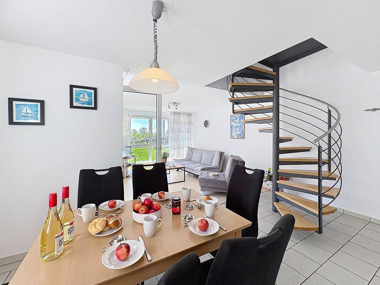 Ganze Wohnung, Ferienglück auf 2 Etagen - Obstbau Koch in Bodman-Ludwigshafen, Obersee (Bodensee)