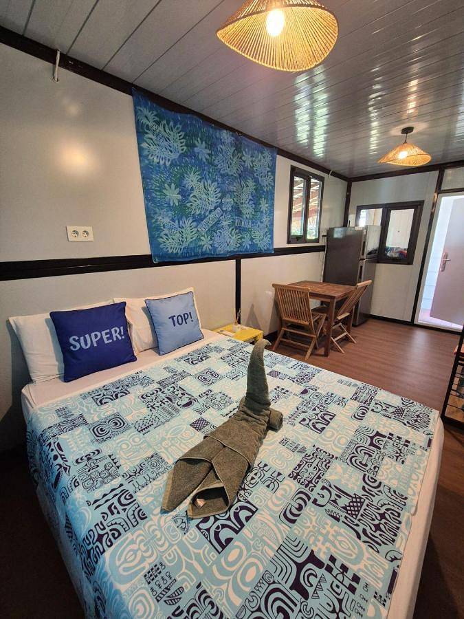 Chambre d’hôte pour 2 personnes, avec terrasse ainsi que jardin et vue dans Rangiroa - 2