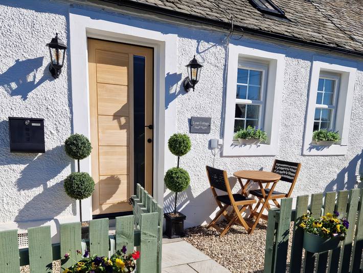 Cottage for 4 people, with garden the Scottish Borders