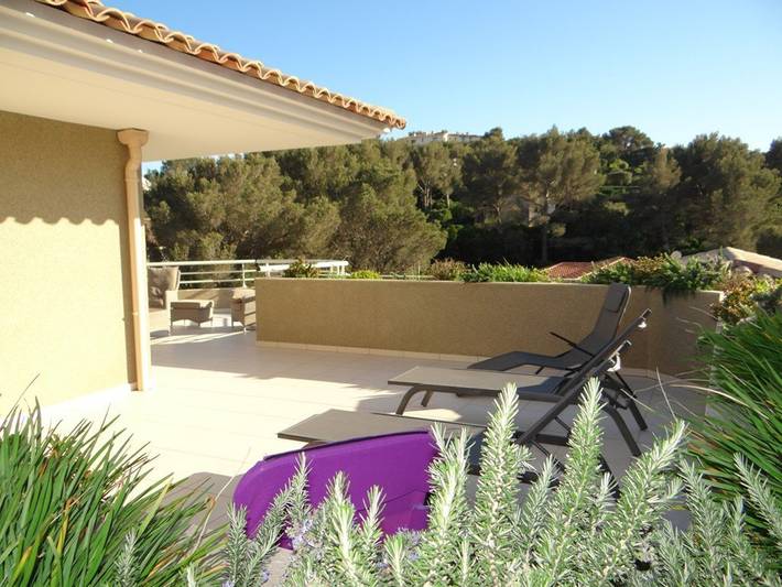 Gîte pour 6 personnes, avec terrasse à Cavalaire-sur-Mer
