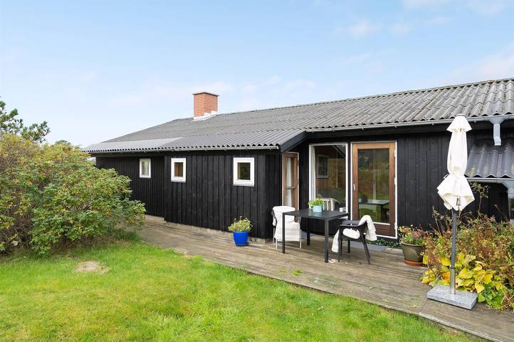 Ferienhaus für 4 Personen, mit Terrasse, mit Haustier in Kjul Strand