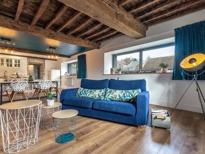 Gîte pour 6 personnes, avec jardin