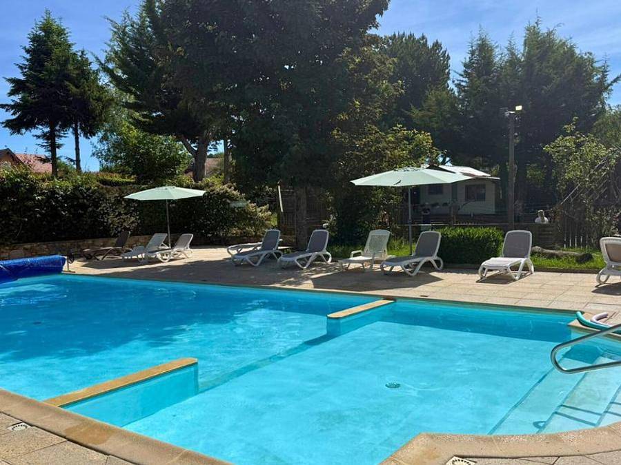 Camping Relais du Léman Pausado - Chalet 3 personas - Acogedor chalet de 3 plazas (entresuelo y +1) in Messery, Thonon-les-Bains (Região)