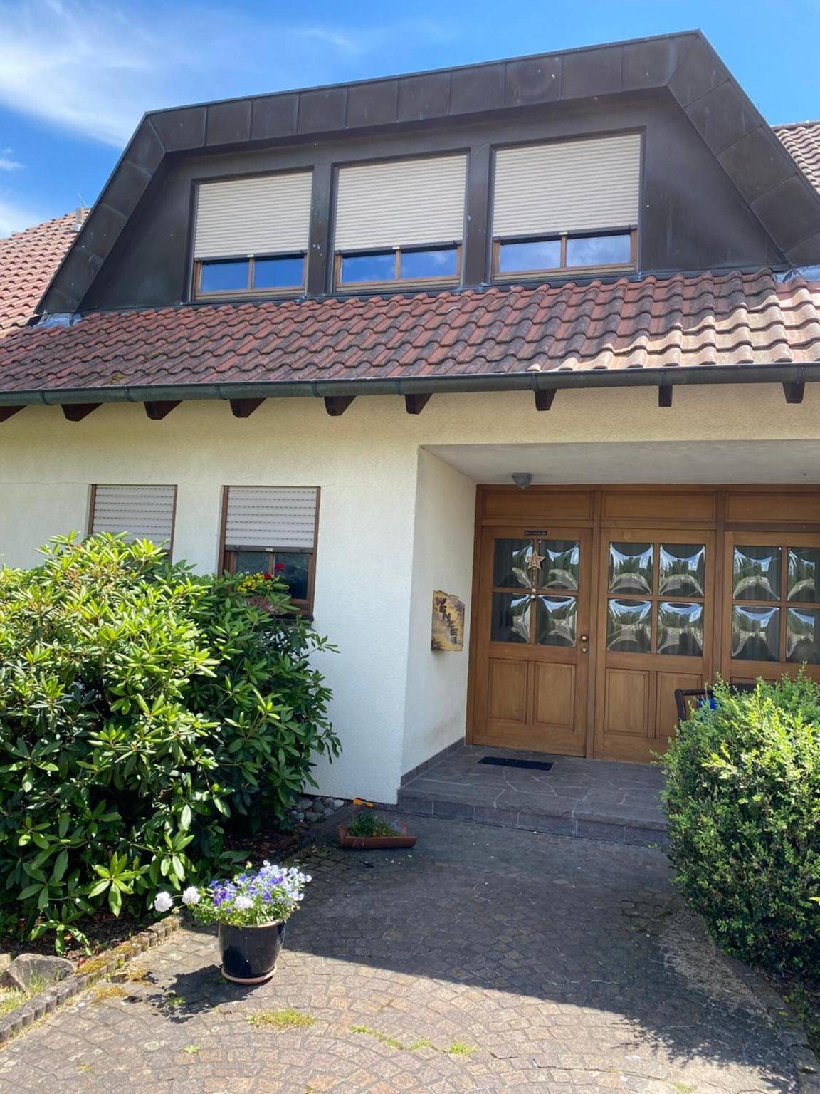 Apartamento entero, Apartamento 'Ferienwohnung Idylle' con balcón in Bad Kissingen, Rhön-Bayern