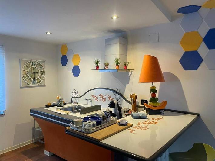 Appartamento per 4 persone, con giardino e piscina nonché panorama in Boscoreale