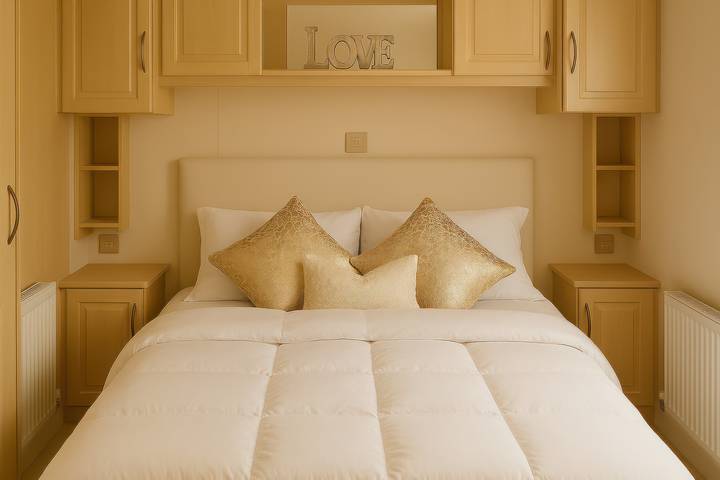 Wohnwagen für 6 Personen, mit Pool und Garten in England - 4