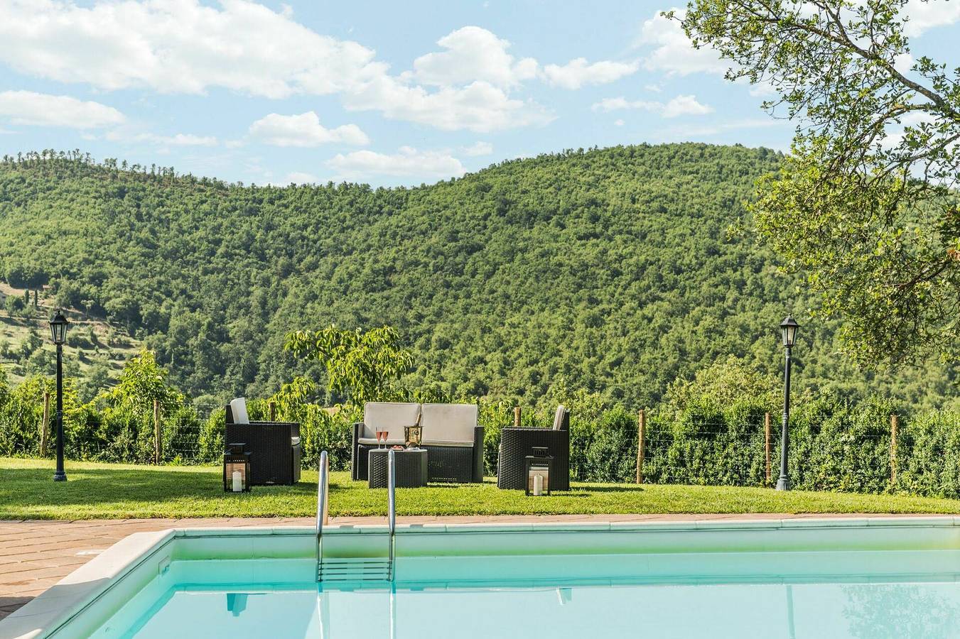 Villa für 10 Personen mit Balkon in Monterchi, Valtiberina