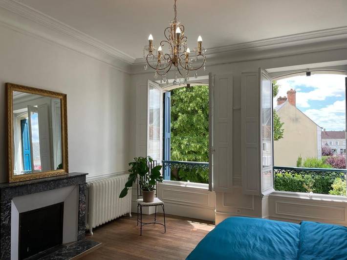 Chambre d’hôte pour 2 personnes, avec vue et balcon à La Celle-sous-Gouzon - 3