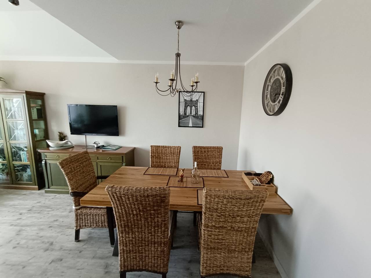 Appartement entier, Appartement "Hörselberg" avec vue sur les montagnes, terrasse privée et Wi-Fi in Wartburg, Hörselberg-Hainich