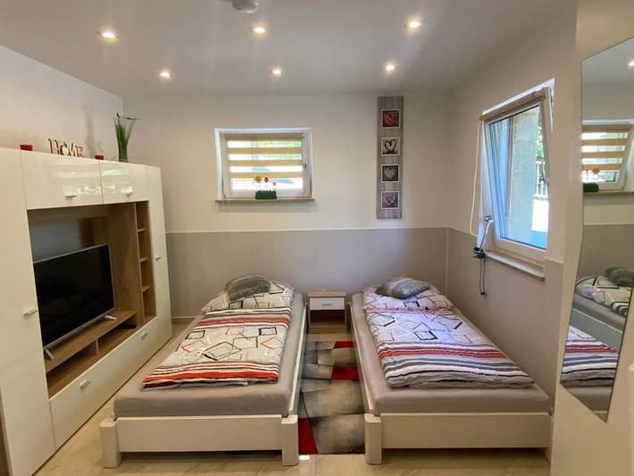 Ferienwohnung für 2 Personen, mit Ausblick