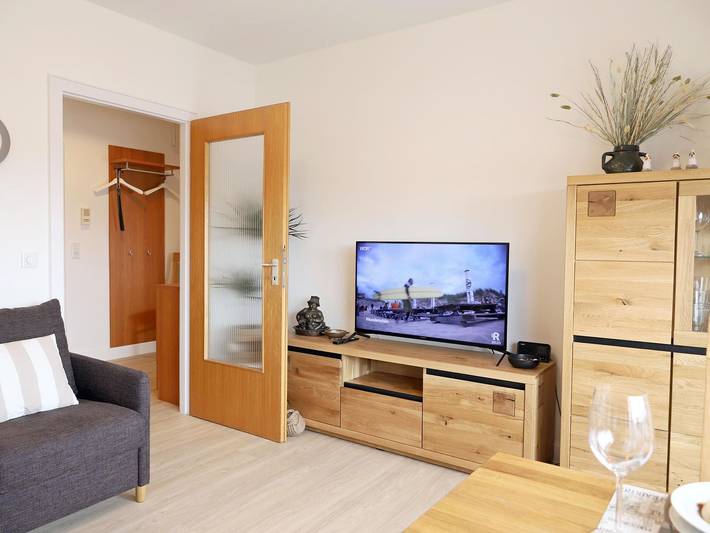 Ganze Wohnung, Gemütliches 2-Zimmer-Appartement mit Balkon und Wellnessbereich in Westerland in Westerland, Sylt (Gemeinde)