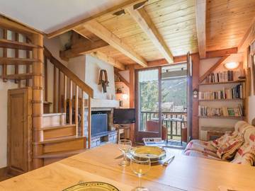 Gîte pour 4 personnes, avec balcon à Le Monêtier-les-Bains