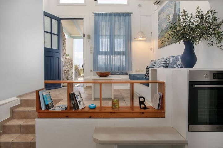 Ferienhaus für 4 Personen, mit Meerblick und Terrasse sowie Garten auf Naxos