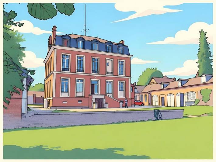 Maison d’hôte pour 5 personnes, avec piscine ainsi que jardin et vue, animaux acceptés dans l' Eure - 2